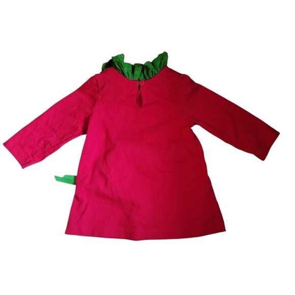 Rare Editions Red and Green Candy Cane Christmas Shirt & Pants Size 9M - Picture 3 of 5